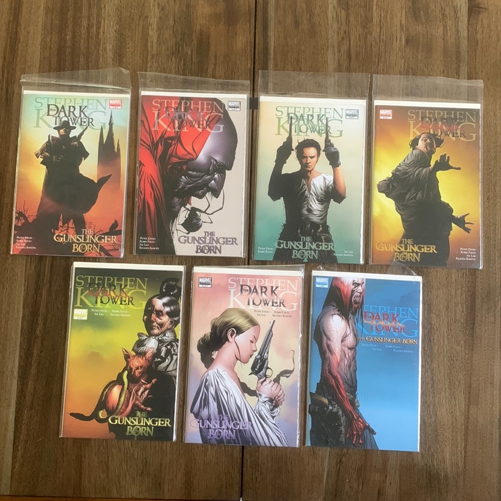 Perfect Condition Marvel Comic Books Stephen King Dark Tower The Gunslinger Born